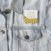 、宗教生命の金記念祭個人化して下さい 缶バッジ (インサイチュ)