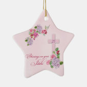 宗教生活カトリック修道女25周年 セラミックオーナメント (右)