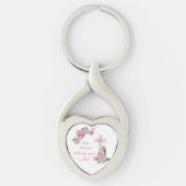 宗教生活カトリック修道女40周年 キーホルダー (正面)