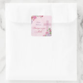 宗教生活カトリック修道女55周年 スクエアシール (バッグ)