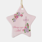 宗教生活カトリック修道女55周年 セラミックオーナメント (右)