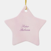 宗教生活カトリック修道女55周年 セラミックオーナメント (裏面)