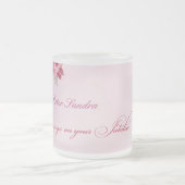 宗教生活カトリック修道女60周年 フロストグラスマグカップ (中央)