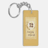 宗教生活修道女のカスタマイズ可能な記念日 キーホルダー (正面左)