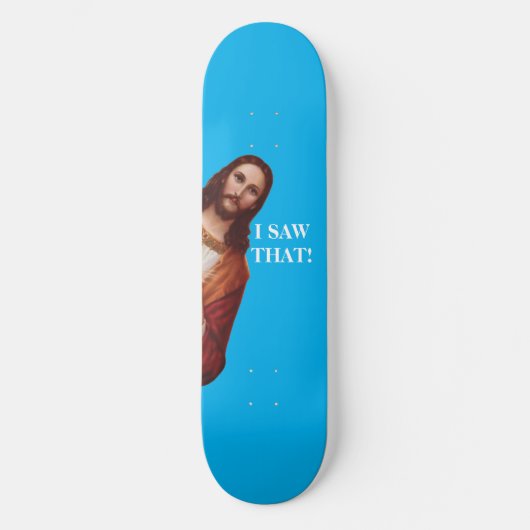 宗教的おもしろいイエスミームクリスチャン スケートボード (正面)