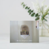 宗教的なアイコン私たちはアドレスを変更した 案内ポストカード (スタンド正面)