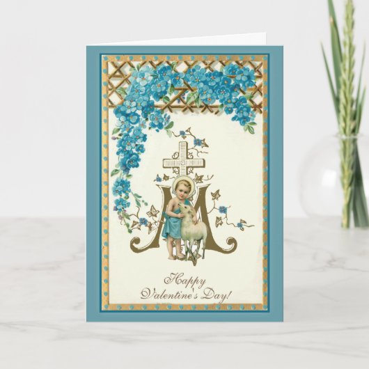 宗教的なイエズスラムバレンタインデーのカード シーズンカード (正面)