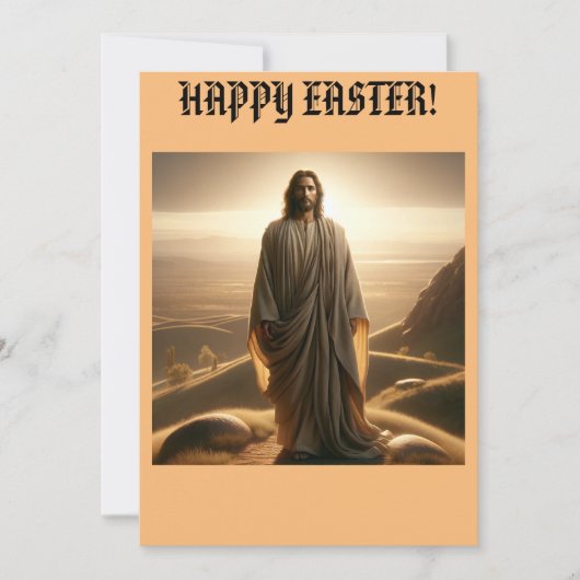 宗教的なイースターカーおもしろいド シーズンカード (正面)