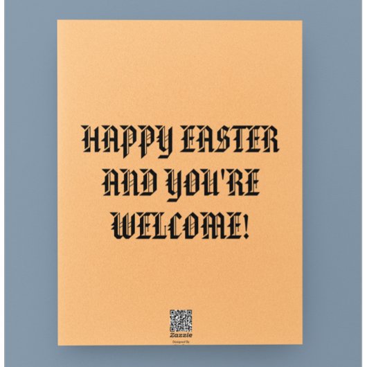 宗教的なイースターカーおもしろいド シーズンカード