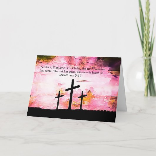 宗教的なイースターカード カード (正面)