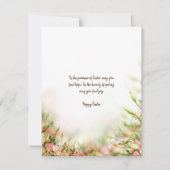 宗教的なイースターカード – 気持ち喜び カード (裏面)