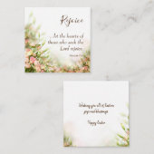 宗教的なイースターカード – 気持ち喜び ノートカード (正面/裏面)