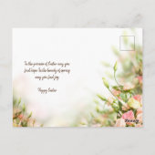 宗教的なイースターカード – 気持ち喜び ポストカード (裏面)