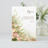 宗教的なイースターカード - 気持ち 喜べ サンキューカード (スタンド正面)