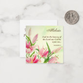 宗教的なイースターカード – 気持ちAlleluia ノートカード (正面/裏面インサイチュ)