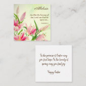 宗教的なイースターカード – 気持ちAlleluia ノートカード (正面/裏面)