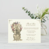 宗教的なカトリックのメアリー・イエスの哀悼 サンキューカード (スタンド正面)