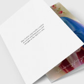 宗教的なカトリック教会のロザリー葬儀ありがとう カード