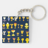 宗教的なカルシス キーホルダー (裏面)