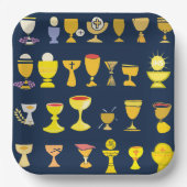 宗教的なカルシス ペーパープレート (正面)