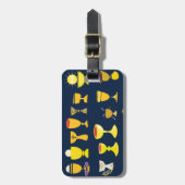 宗教的なカルシス ラゲッジタグ (正面縦)