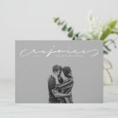 宗教的なクリスマスの休日の写真カードを喜ぶ シーズンカード (スタンド正面)