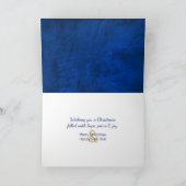 宗教的なクリスマスの愛 シーズンカード (内部)