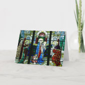 宗教的なクリスマスウェソワチシブウィントカード カード (正面)