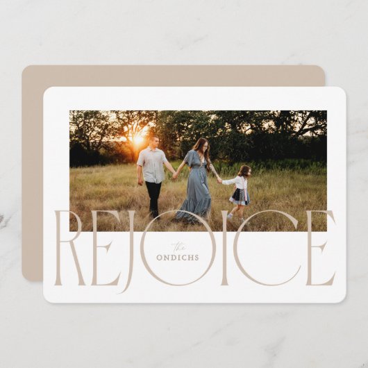 宗教的なクリスマスカードを喜ぶ シーズンカード (正面/裏面)