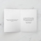 宗教的なクリスマスカード | キリスト誕生 シーズンカード (内部)