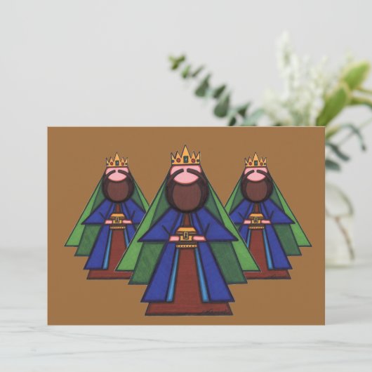 宗教的なクリスマスカード シーズンカード (スタンド正面)