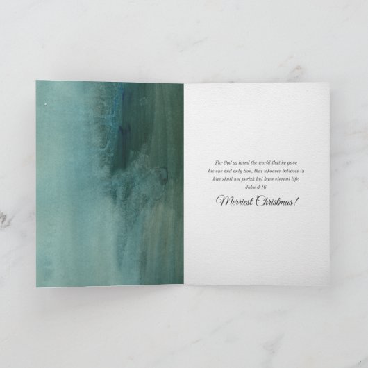 宗教的なクリスマスカード | ジョユーノエル シーズンカード (内部)
