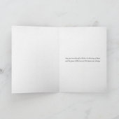 宗教的なクリスマスカード | 神の恵み シーズンカード (内部)