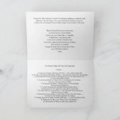 宗教的なクリスマスカード |私のクリスマスプレッジ シーズンカード (内部)