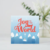 宗教的なクリスマスジョイへ世界のホリデーカード シーズンカード (スタンド正面)