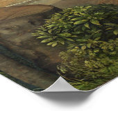 宗教的なクリスマスジョルギオーネ絵画の羊飼い ポスター (角)