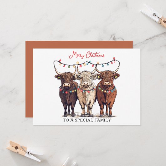 宗教的なクリスマスパーソナライズされた | 信仰に基づく (正面/裏面インサイチュ)