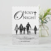 宗教的なクリスマスフォトカード シーズンカード (スタンド正面)