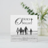 宗教的なクリスマスフォトカード シーズンカード (スタンド正面)