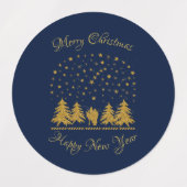 宗教的なクリスマスヴァージンマリア,聖ヨセフ,イエス ラベル (デザイン1)