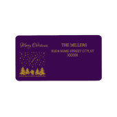 宗教的なクリスマスヴァージンマリア,聖ヨセフ,イエス ラベル (正面)