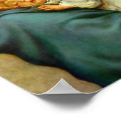 宗教的なクリスマスヴァージンメアリーイエスヴィンテージ ポスター (角)