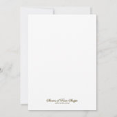 宗教的なクリスマス出生イエスパーティー 招待状 (裏面)