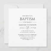 宗教的なクリスマス出生誕生イエスキリスト 招待状 (裏面)