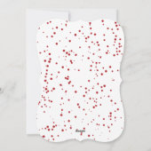 宗教的なクリスマス恵み書道写真 シーズンカード (裏面)