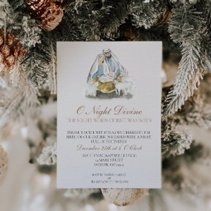 宗教的なクリスマス招待状教会クリスマス 招待状