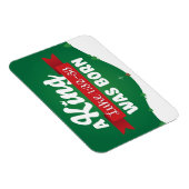 宗教的なクリスマス王クリスチャン生まれマグネット マグネット (右側)