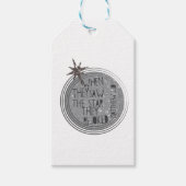 宗教的なクリスマス聖なる書物、 経典 ギフトタグ (正面)