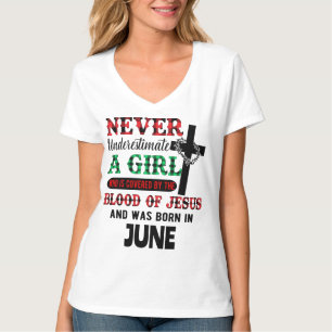 宗教的なグラフィックTee女性の信仰の愛と信仰 Tシャツ
