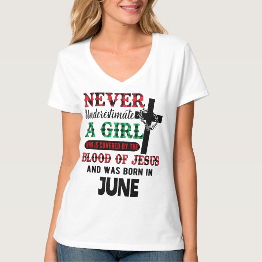 宗教的なグラフィックTee女性の信仰の愛と信仰 Tシャツ (正面)